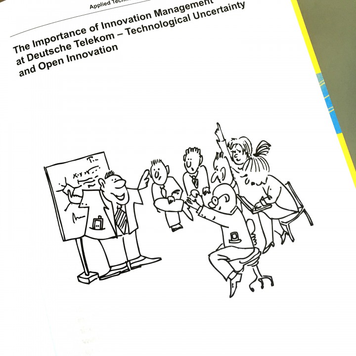 Illustration for a management book